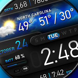 Weather Watch Face PER008 Soho