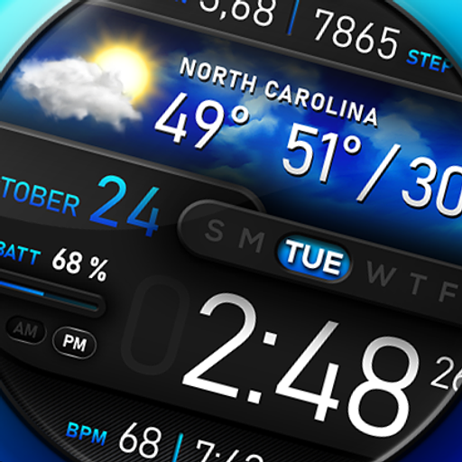 Weather Watch Face PER008 Soho