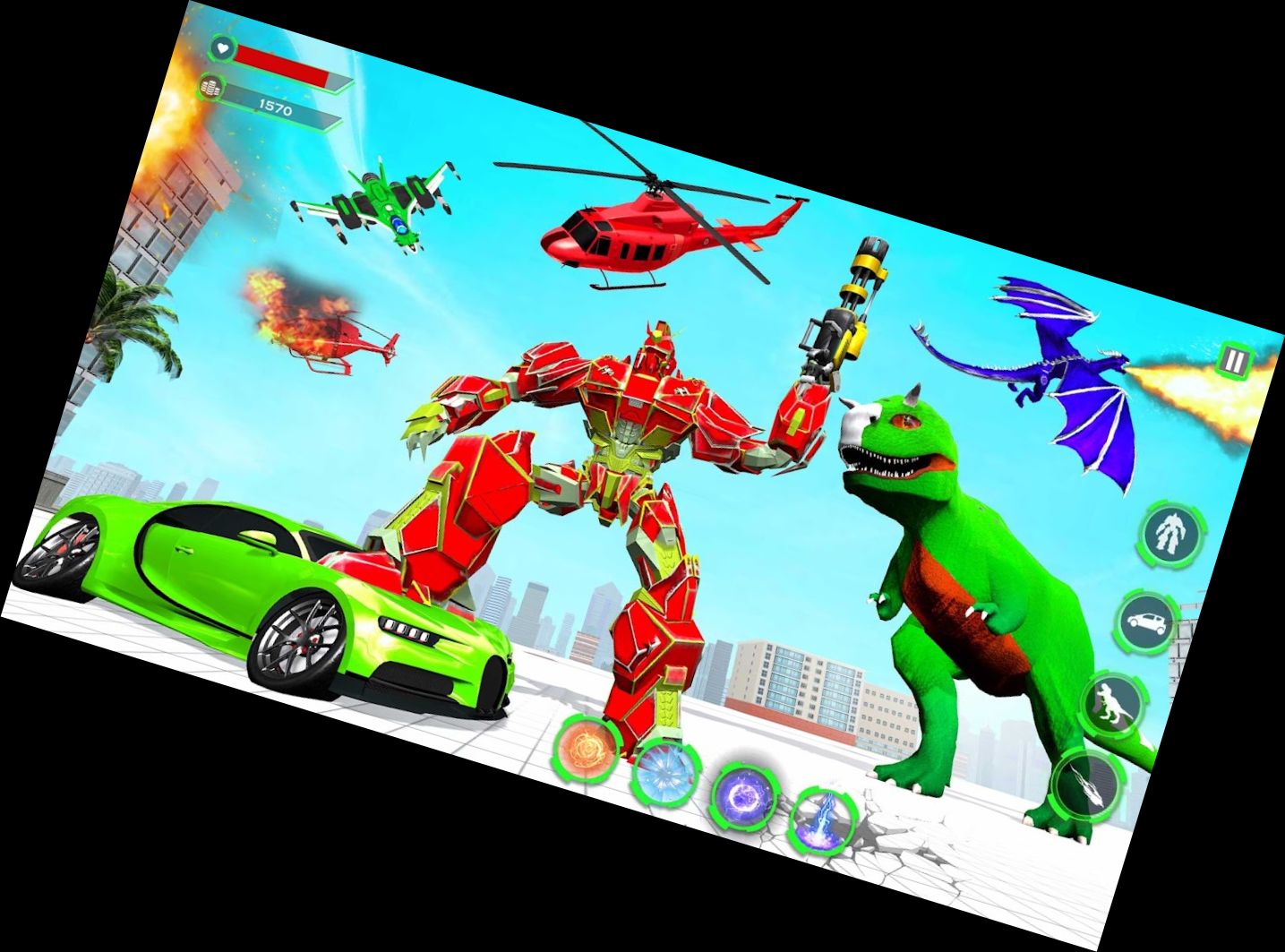 Діно Робот: Діно Машина