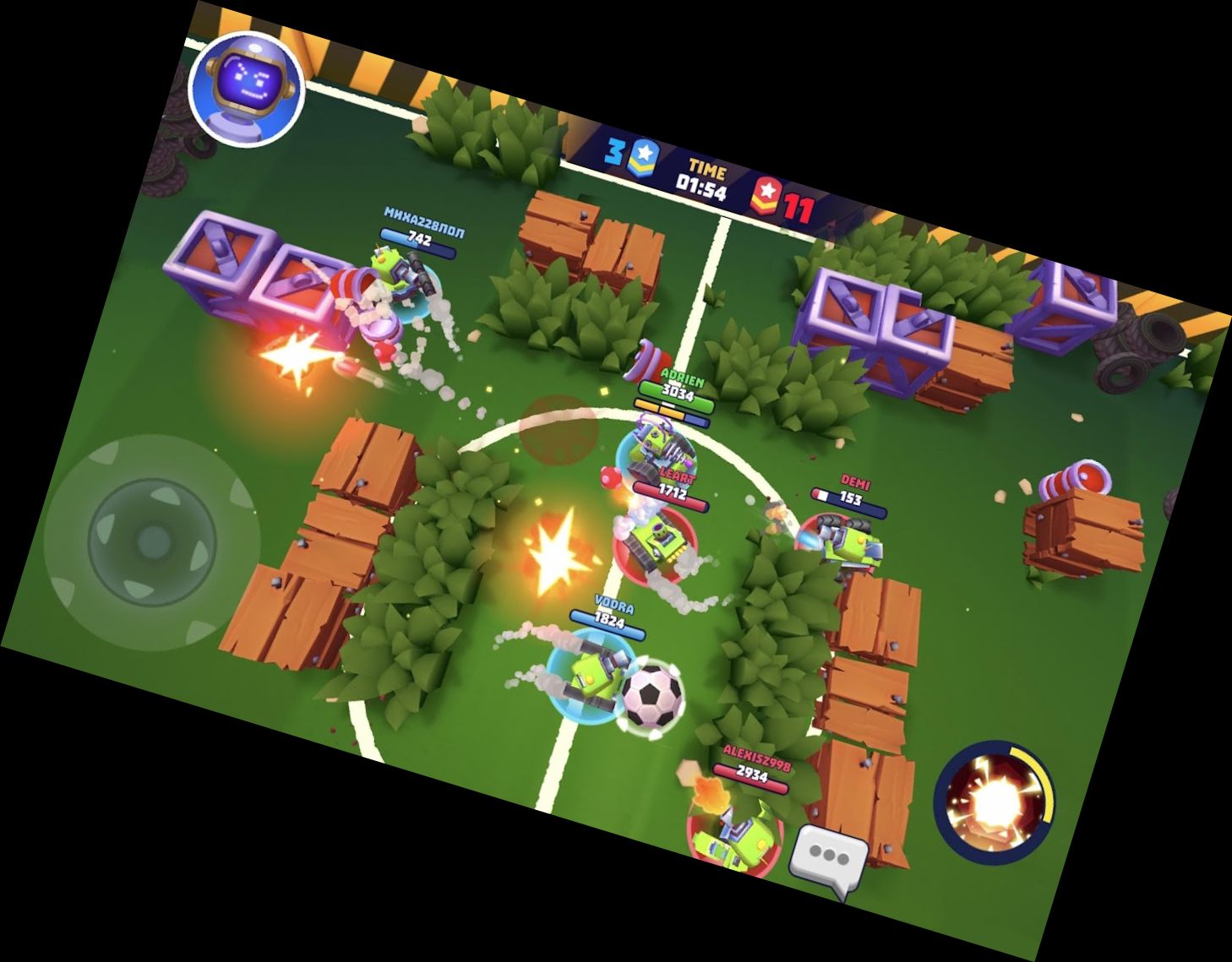 Танки вам - Битва в реальном