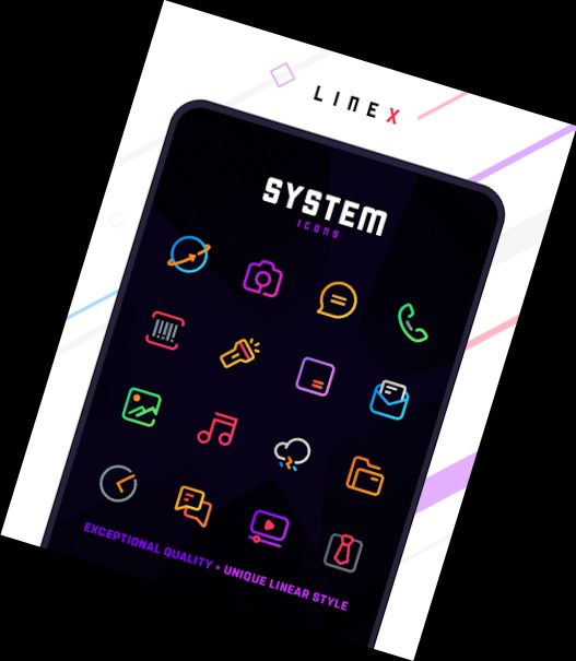 LineX Icon Pack