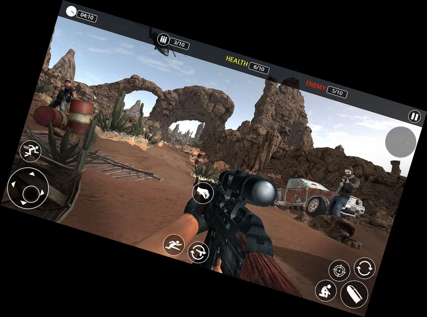 Sharpshooter 3D Target Game