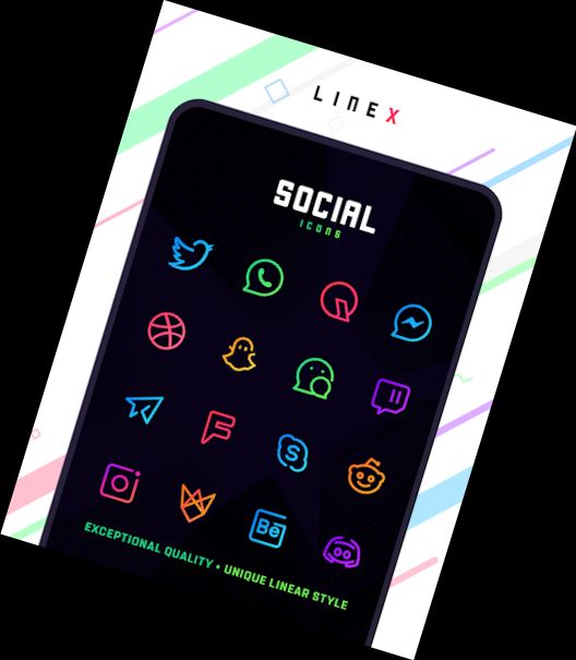 LineX Icon Pack