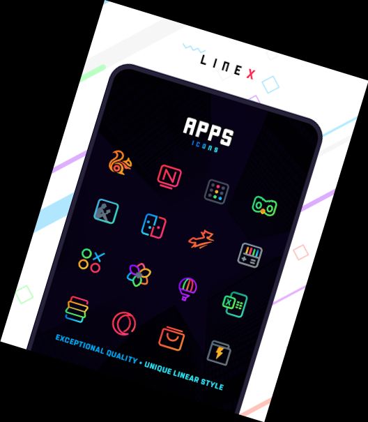 LineX Icon Pack