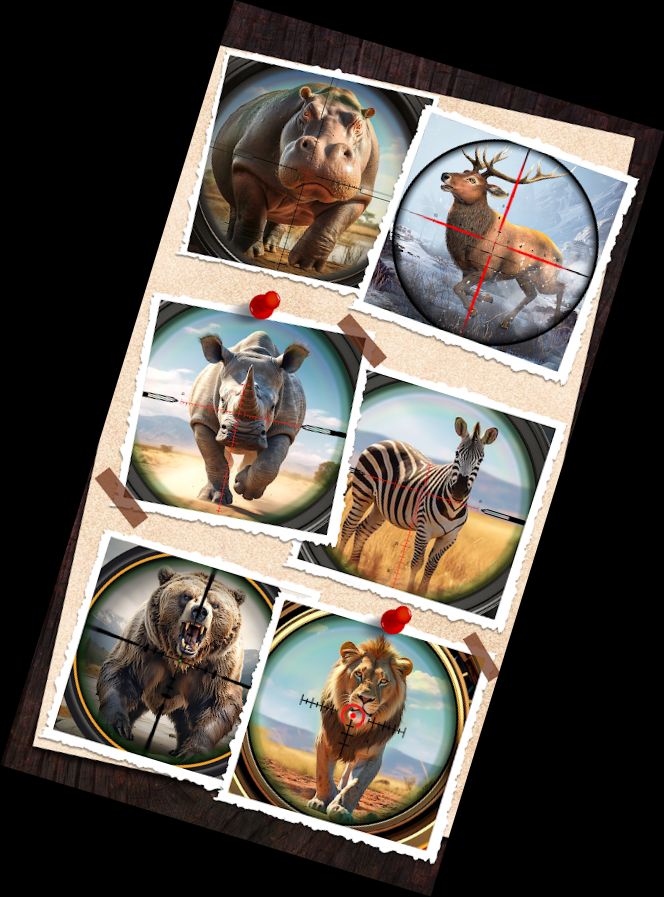 Охота на диких животных: Д