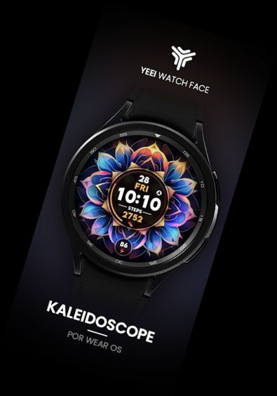 Кaleidoscope Watch Face - Часы с калейдоскопическим циферблатом