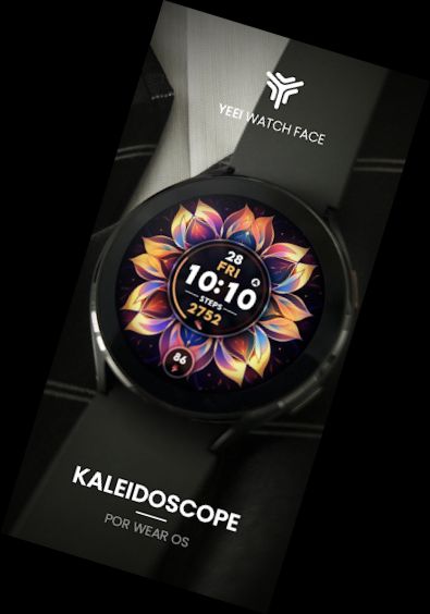 Кaleidoscope Watch Face - Часы с калейдоскопическим циферблатом