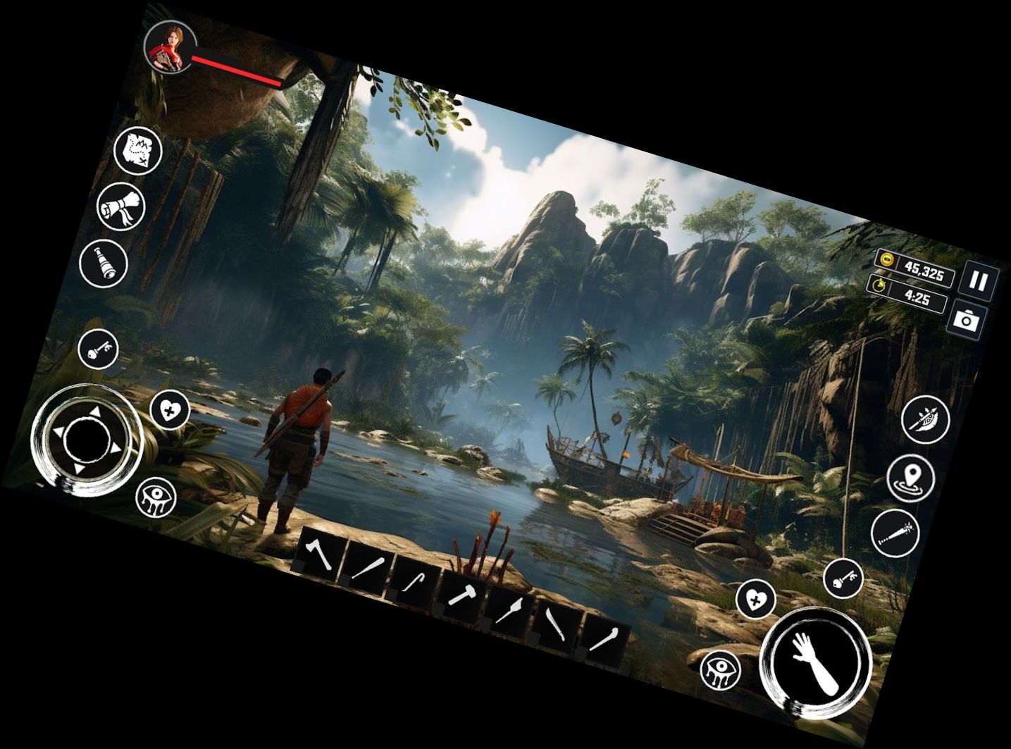 Герой Приключения в Джунглях 