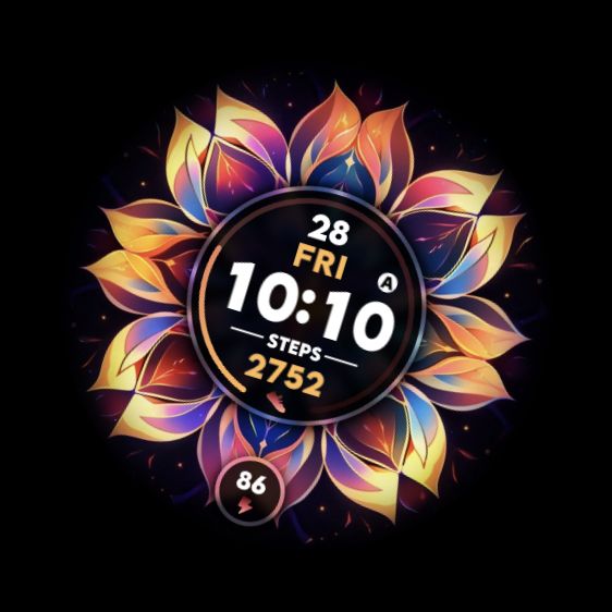 Kaleidoscope Watch Face