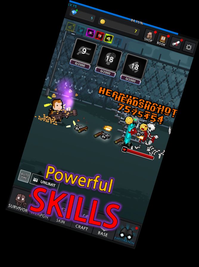 Wachstumsüberlebender : Idle K