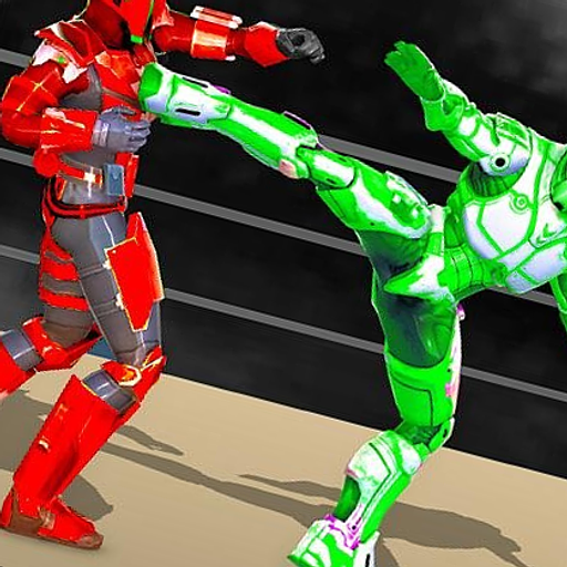 Juegos de Boxeo de Robots: Pelea en el