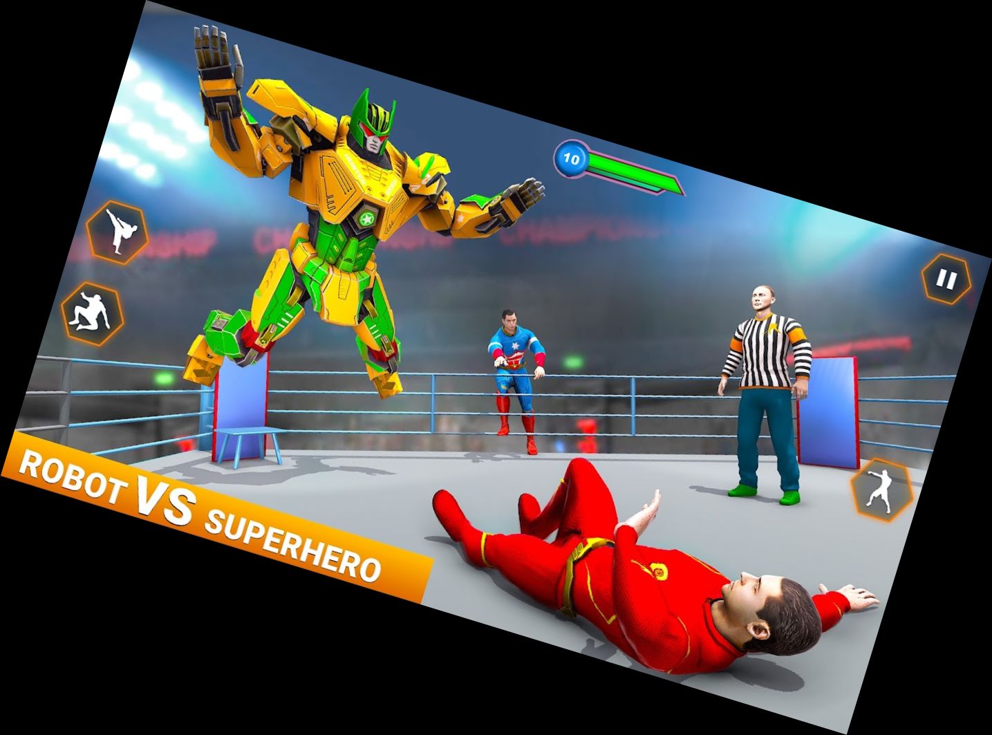 Juegos de Boxeo de Robots: Pelea en el