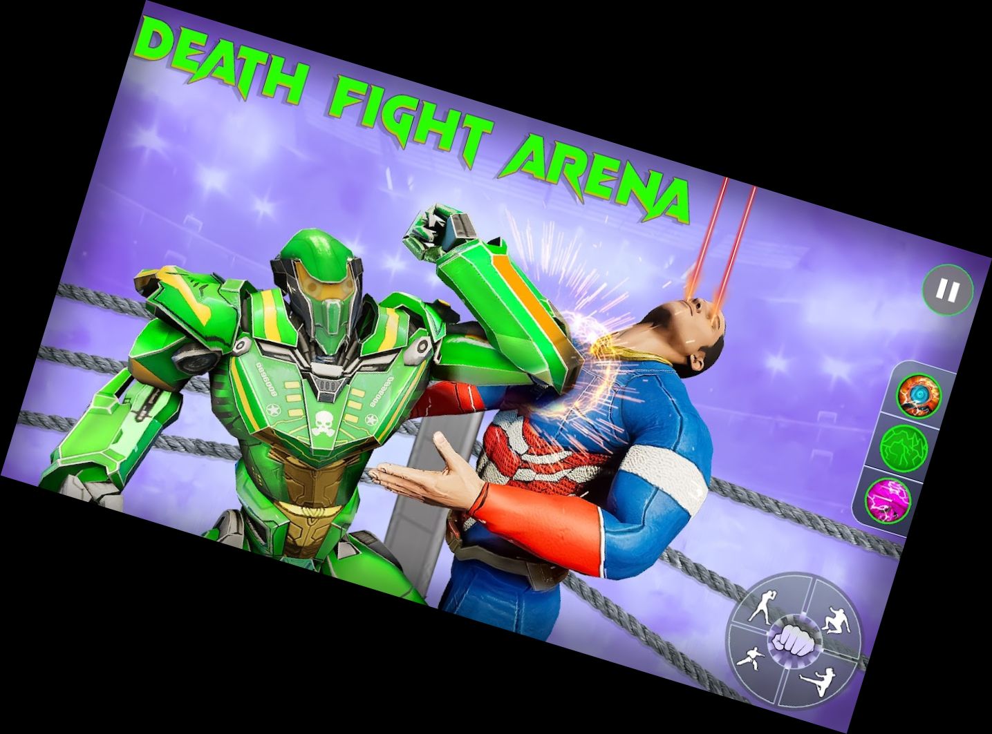 Roboter-Boxspiele: Ringkampf