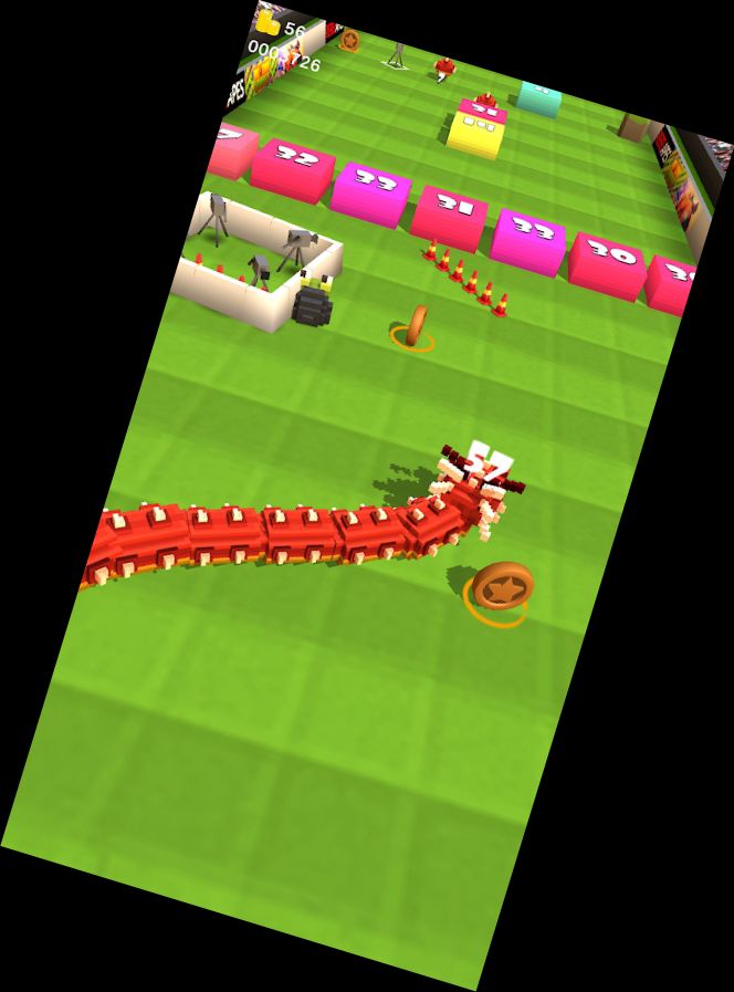 Змея против блока: бегун без г