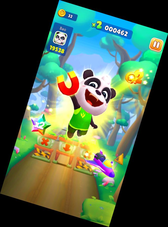 Laufender Begleiter: Dekori