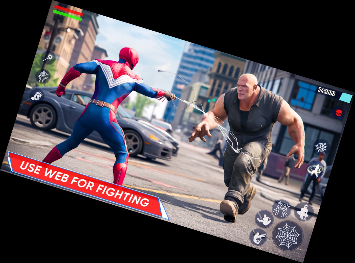 Web Warrior Hero in Arachnid Adventure