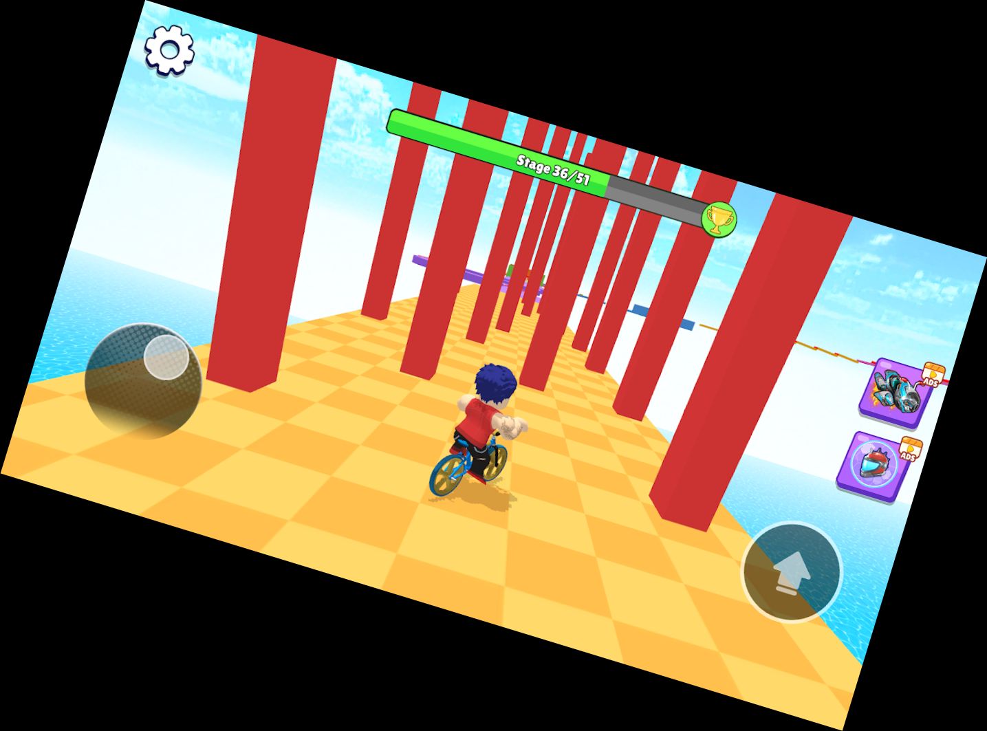 Bike Jump Champion: Obstacle Course Game