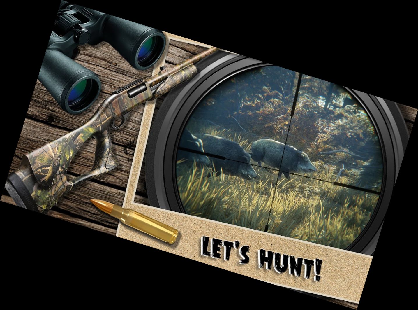 Wild Hunter: Savage Boar Shooting Game