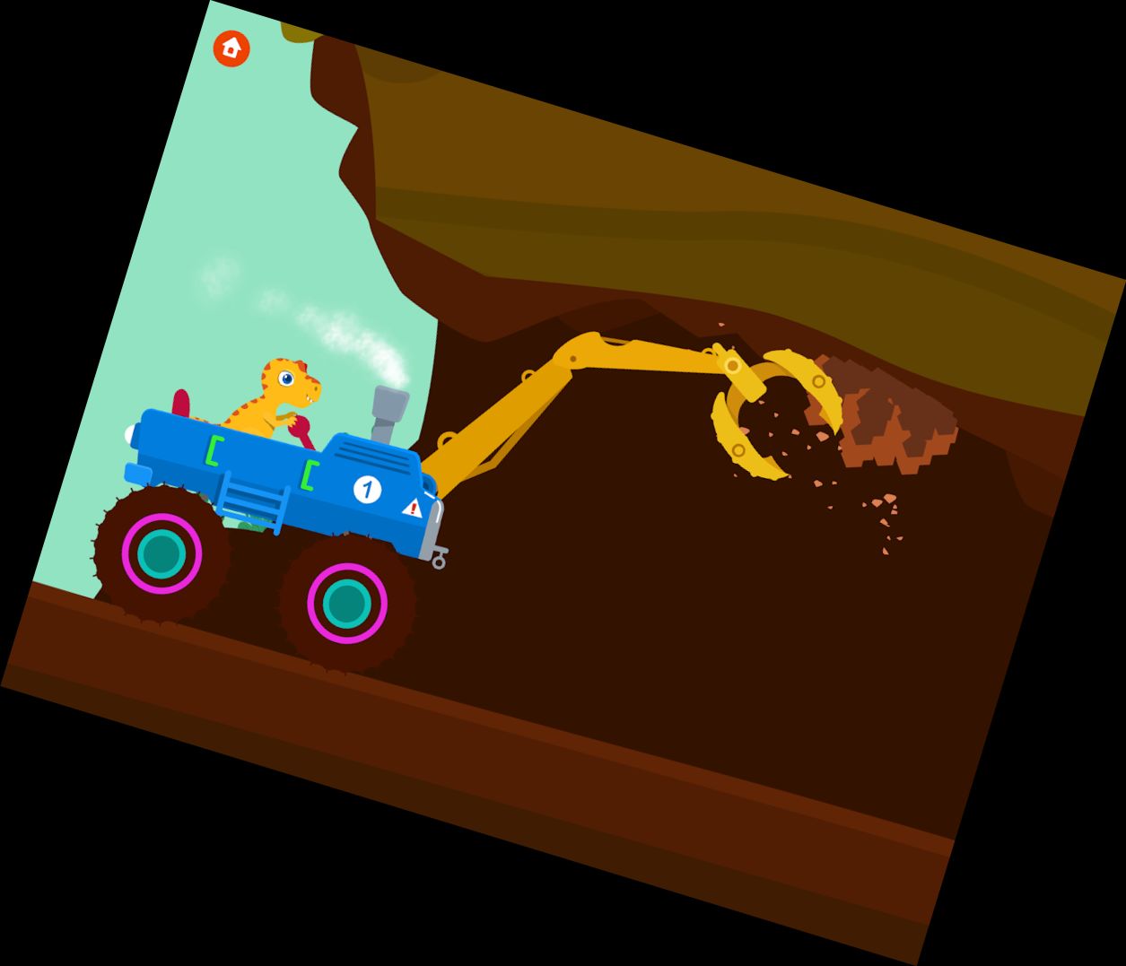 Dino-Grabber: Spiele für Kinder