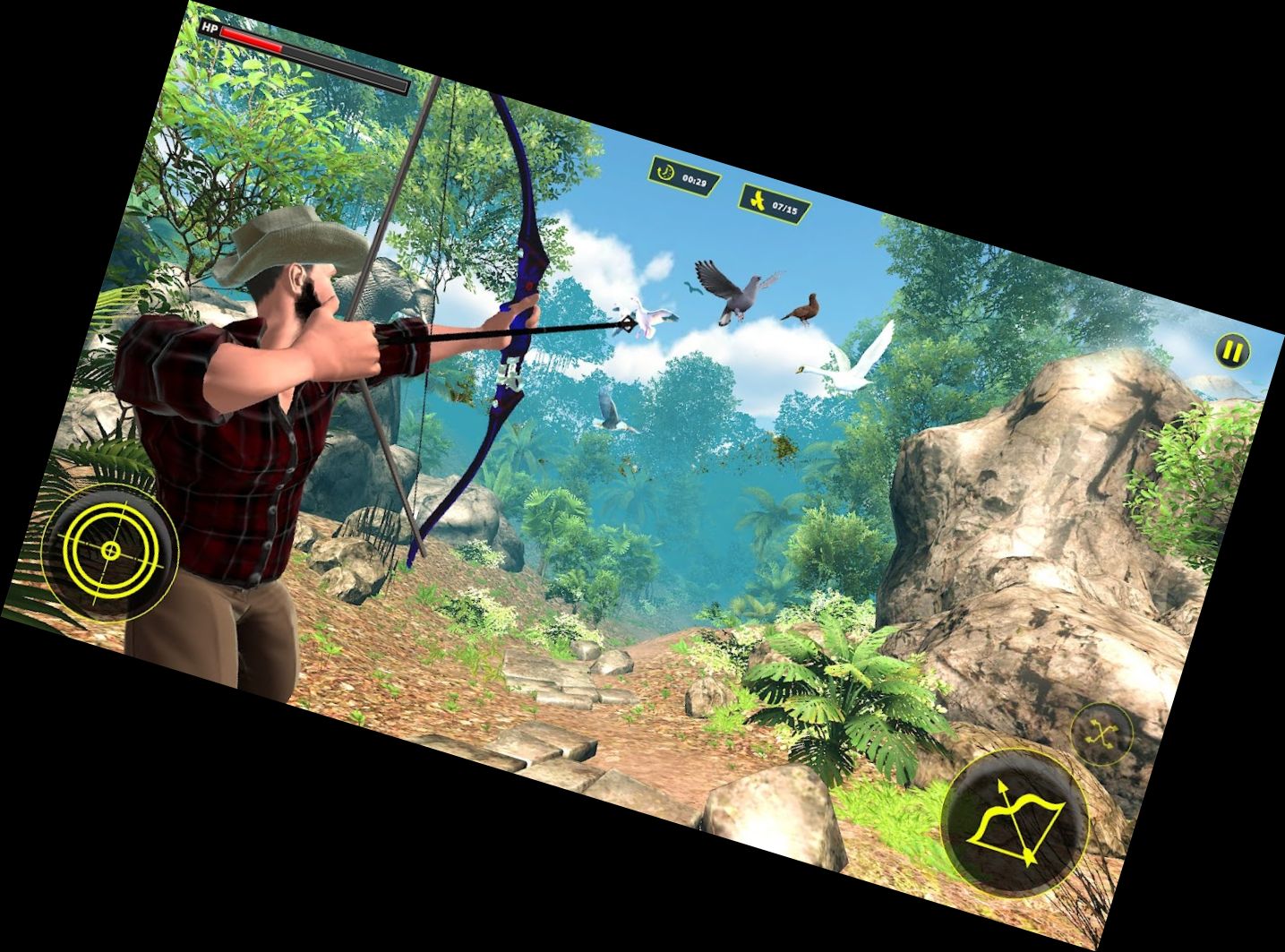 3D Archery Bird Hunting Simulator