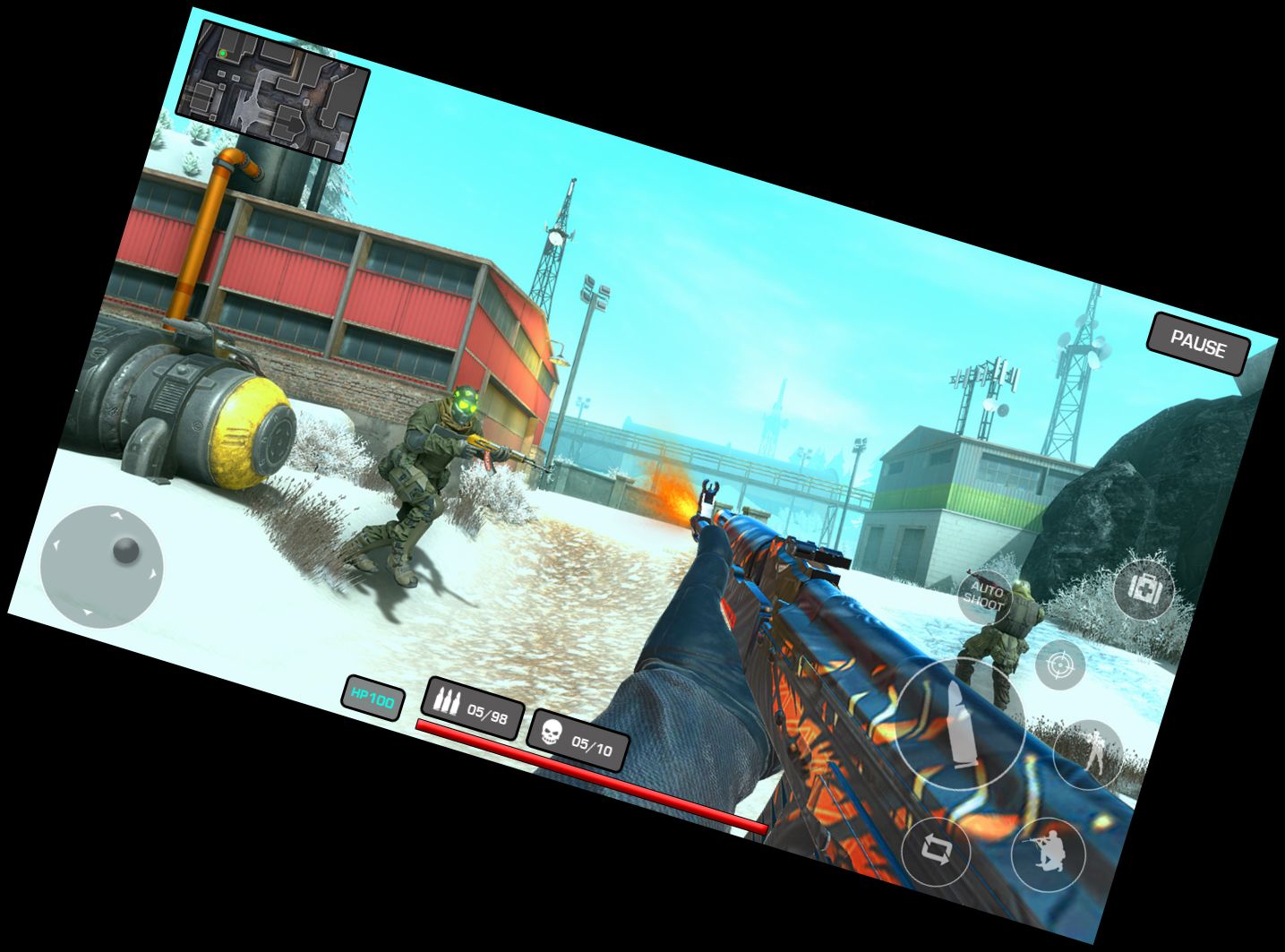 Выживание: Линия огня на пол