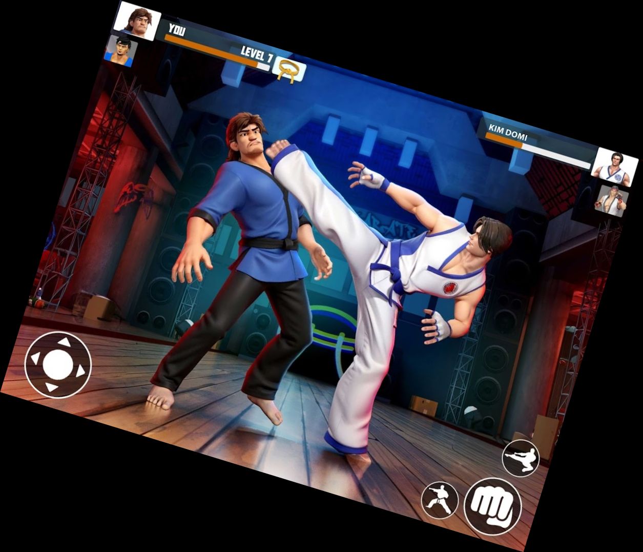 Karateka Luchador: Juegos de Pelea