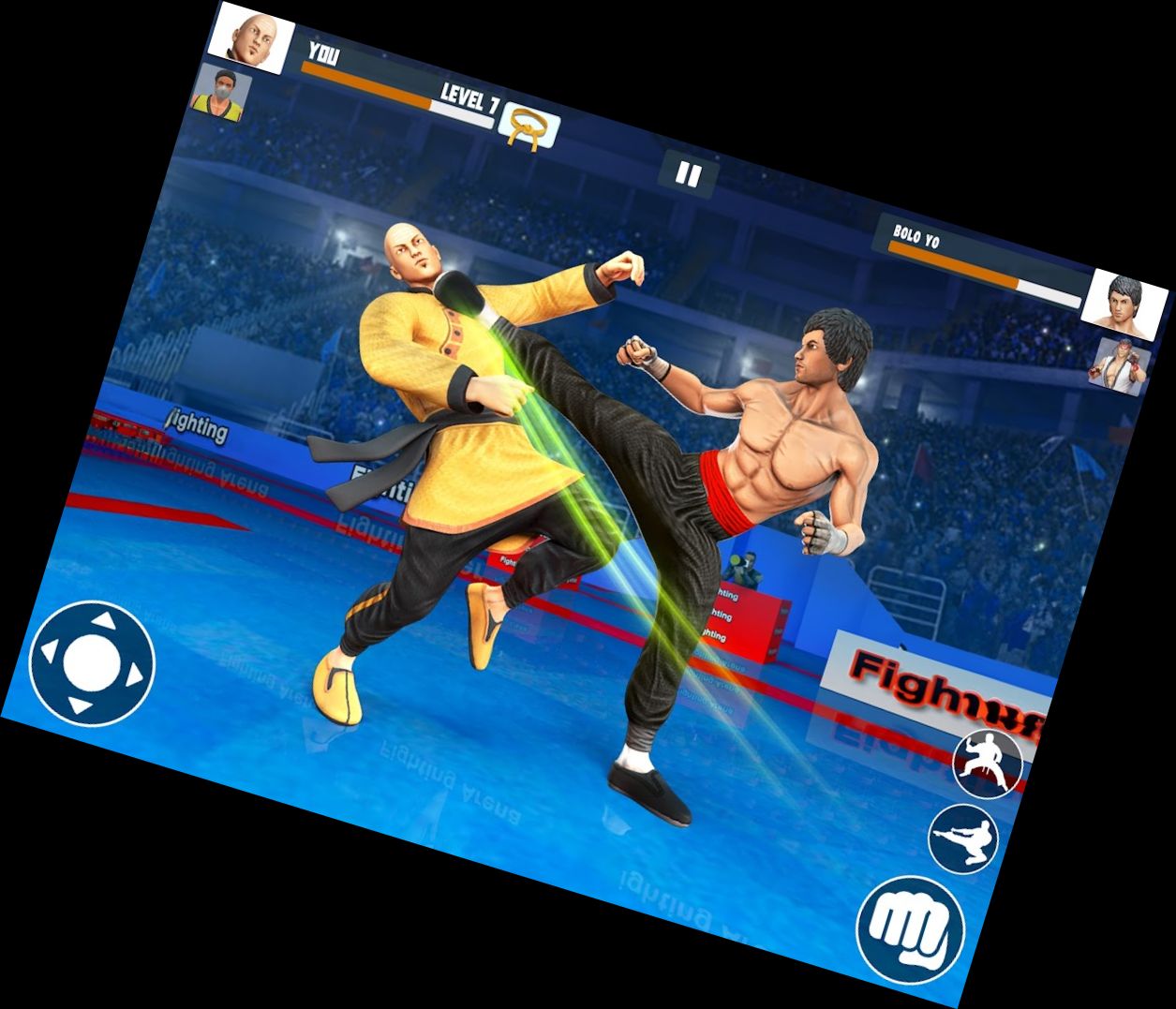 Karateka Luchador: Juegos de Pelea