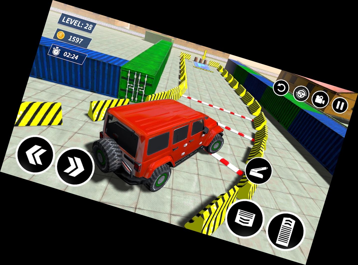 Jeep: Juego de Conducción de Coches