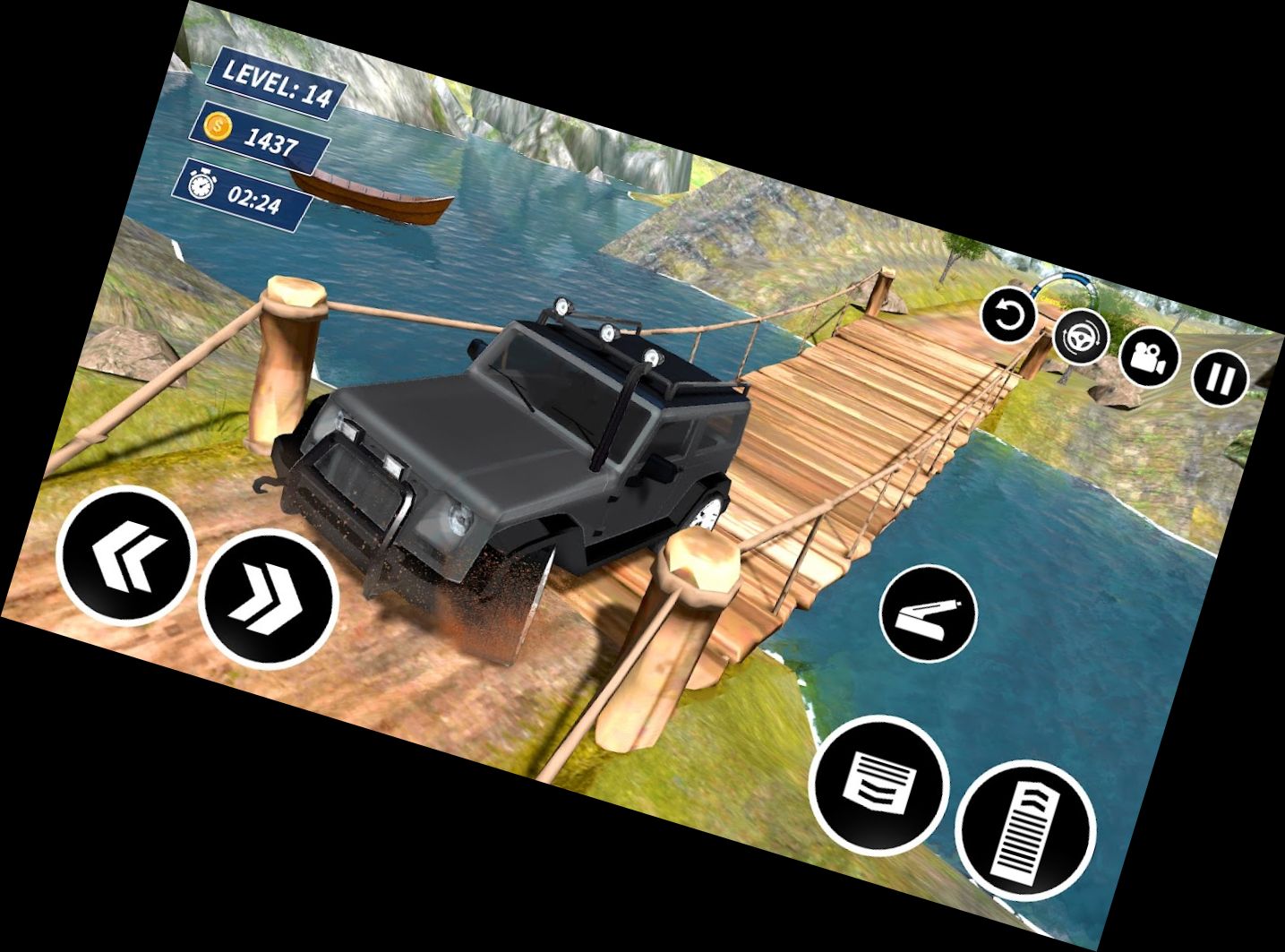 Jeep: Juego de Conducción de Coches