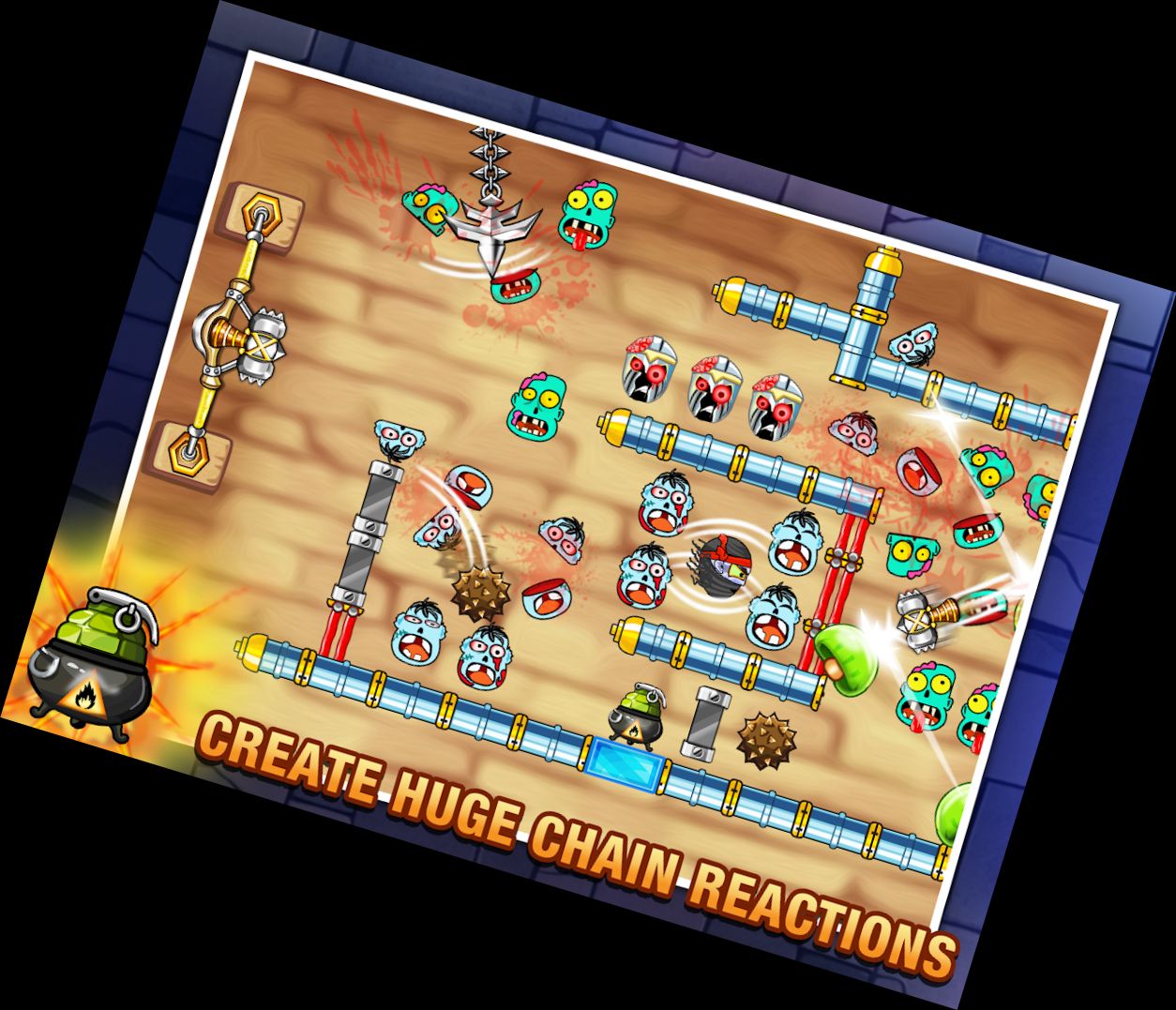 Зомби Рубка: Игры