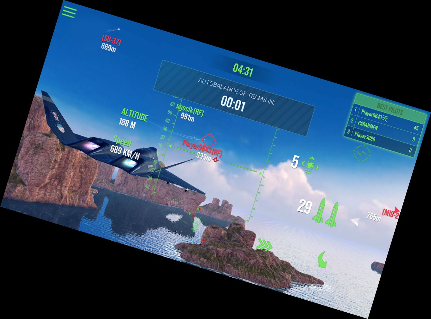 Сучасні Винищувачі: P