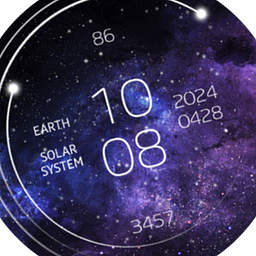 Galaxy Time Watch Face