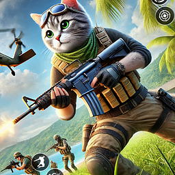 Katzenheld: Katzen-Shooter-Spiel