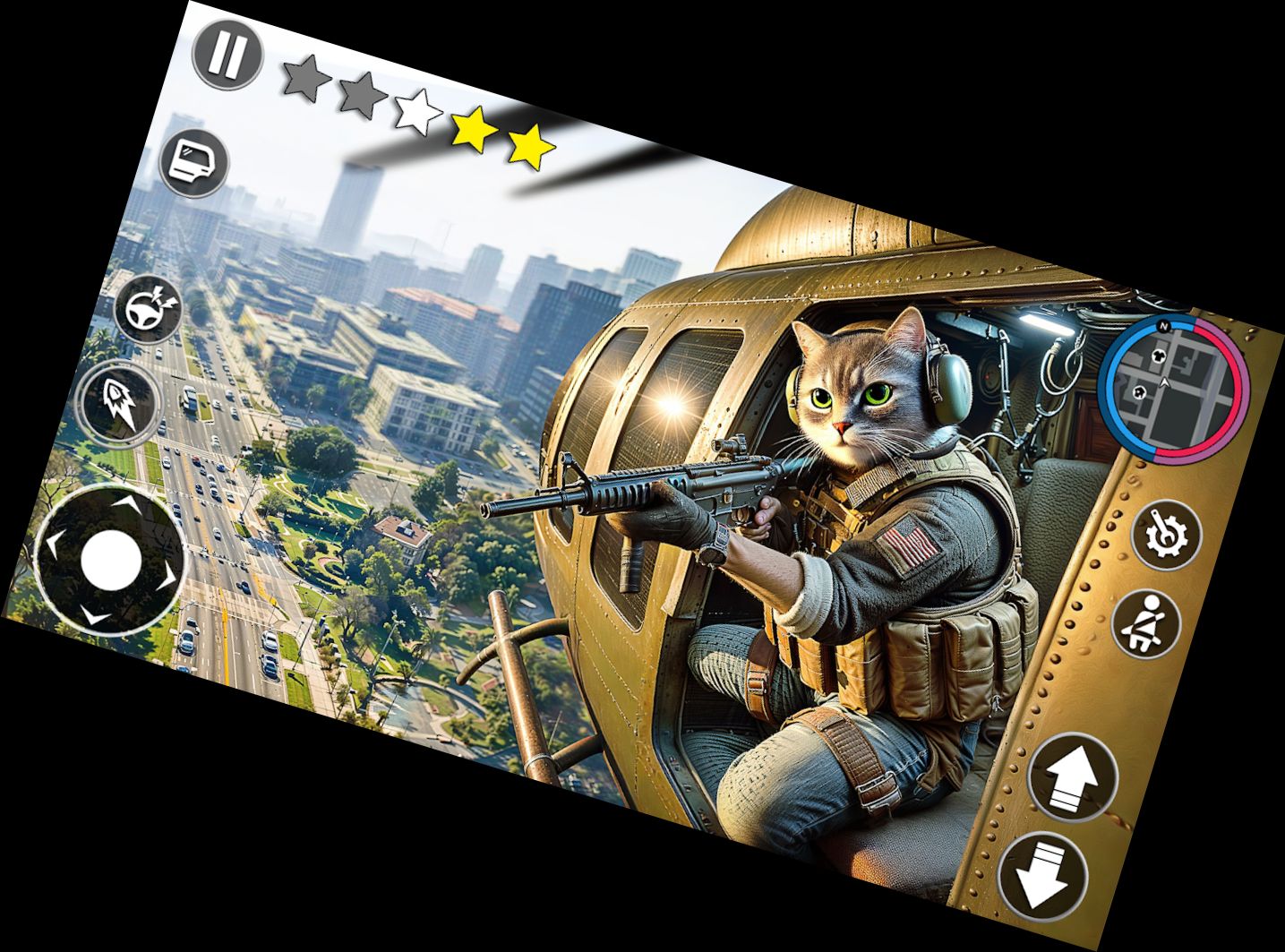 Кіт Герой: Гра Стрілялка