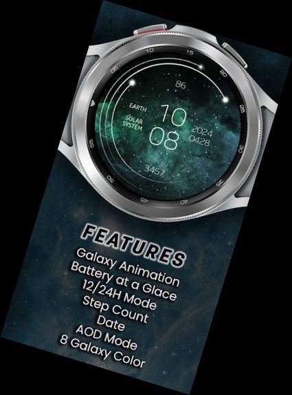 Галактичний годинник Watch Face