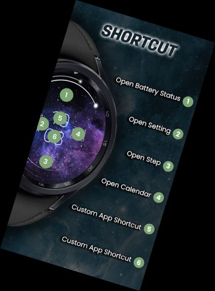 Galaxy Time Watch Face