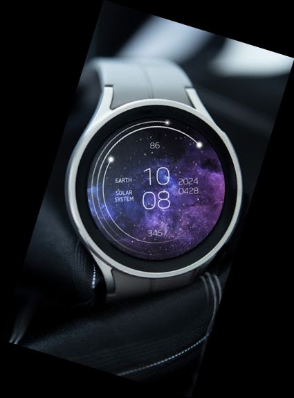 Galaxy Time Watch Face