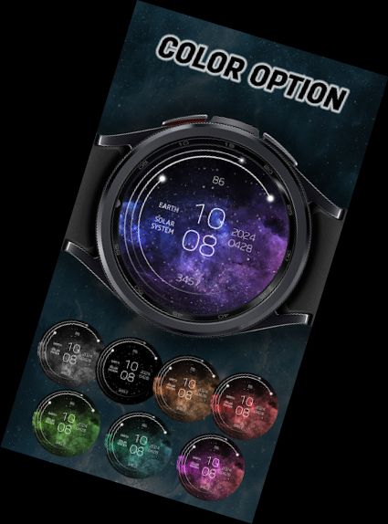 Galaxy Time Watch Face