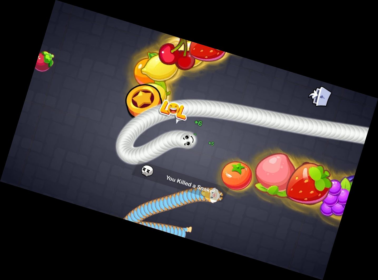 Черви Зливаються: гра io змія