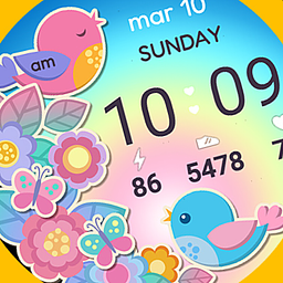 Spring Birds Watch Face