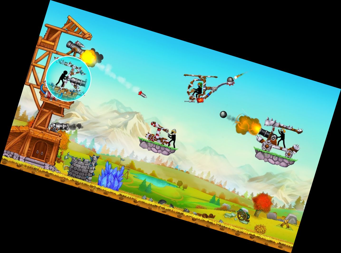 Катапульта 2: Игра с тряпичными куклами