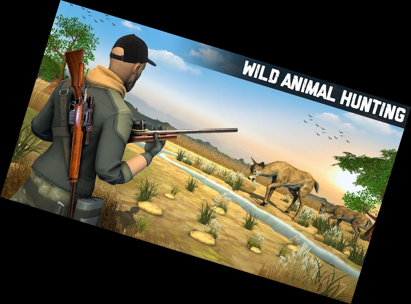 Охота на диких животных 3D без