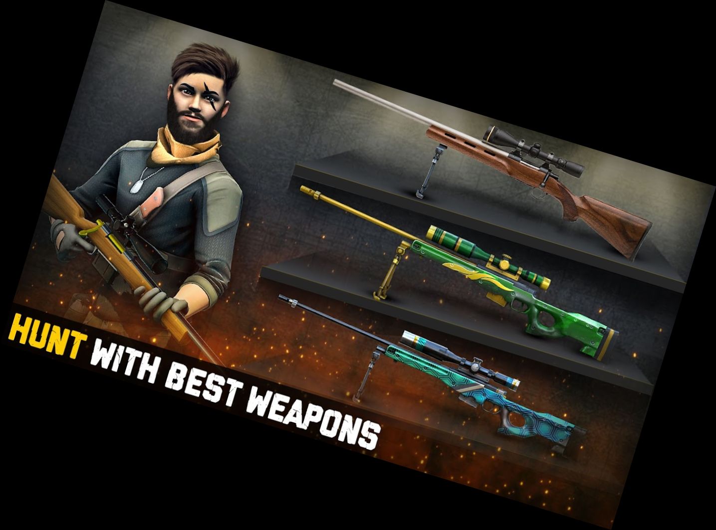 Охота на диких животных 3D без