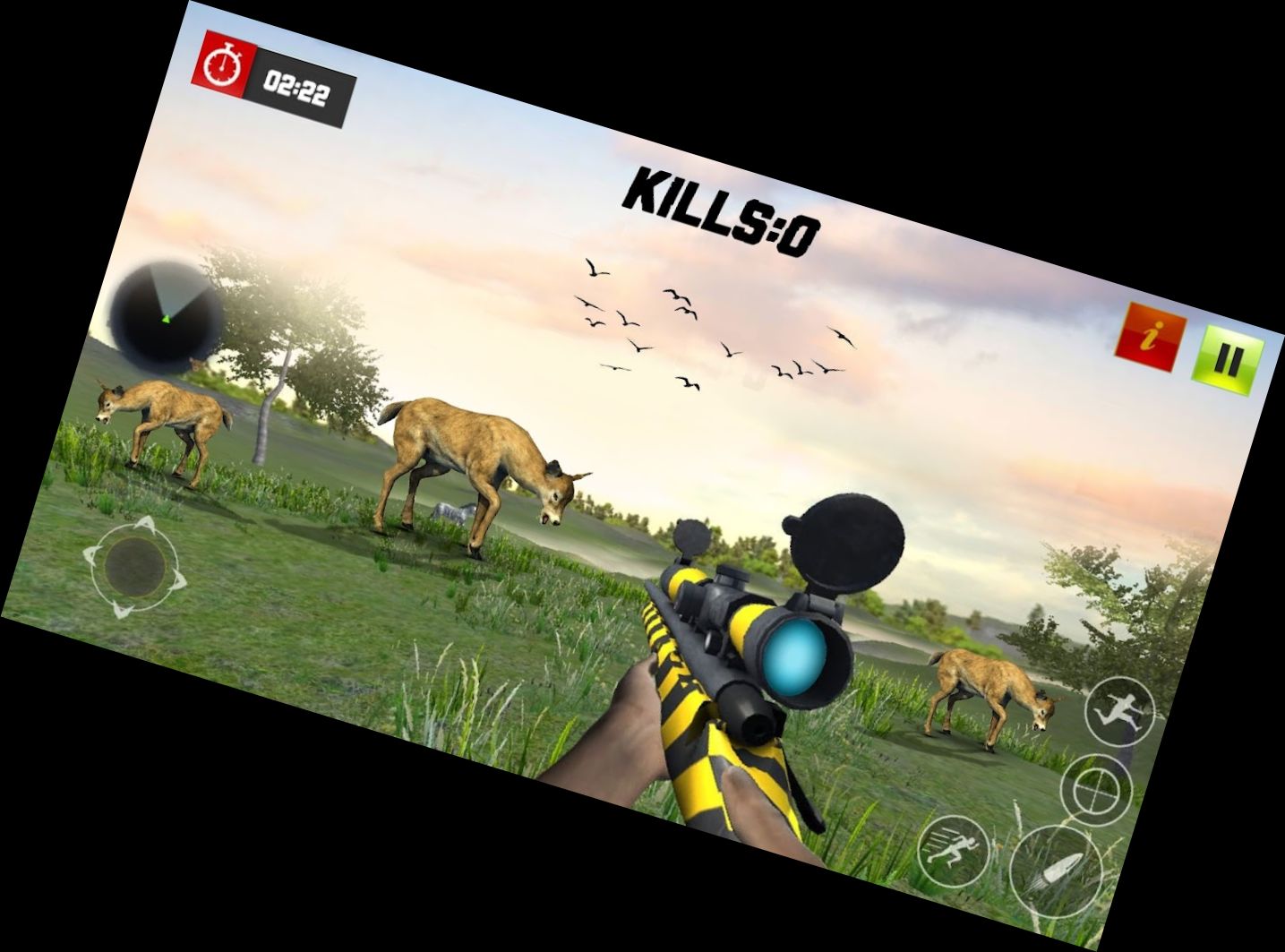 Jagd auf Wilde Tiere 3D Offline