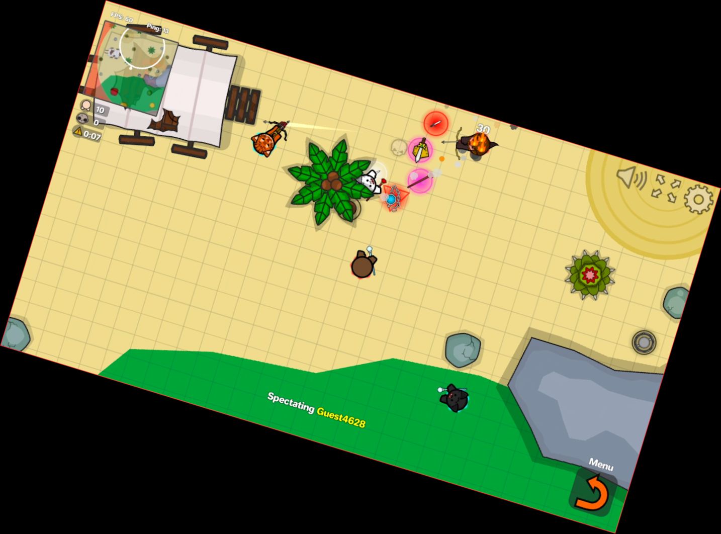 Thelast.io - Batalla Real 2D