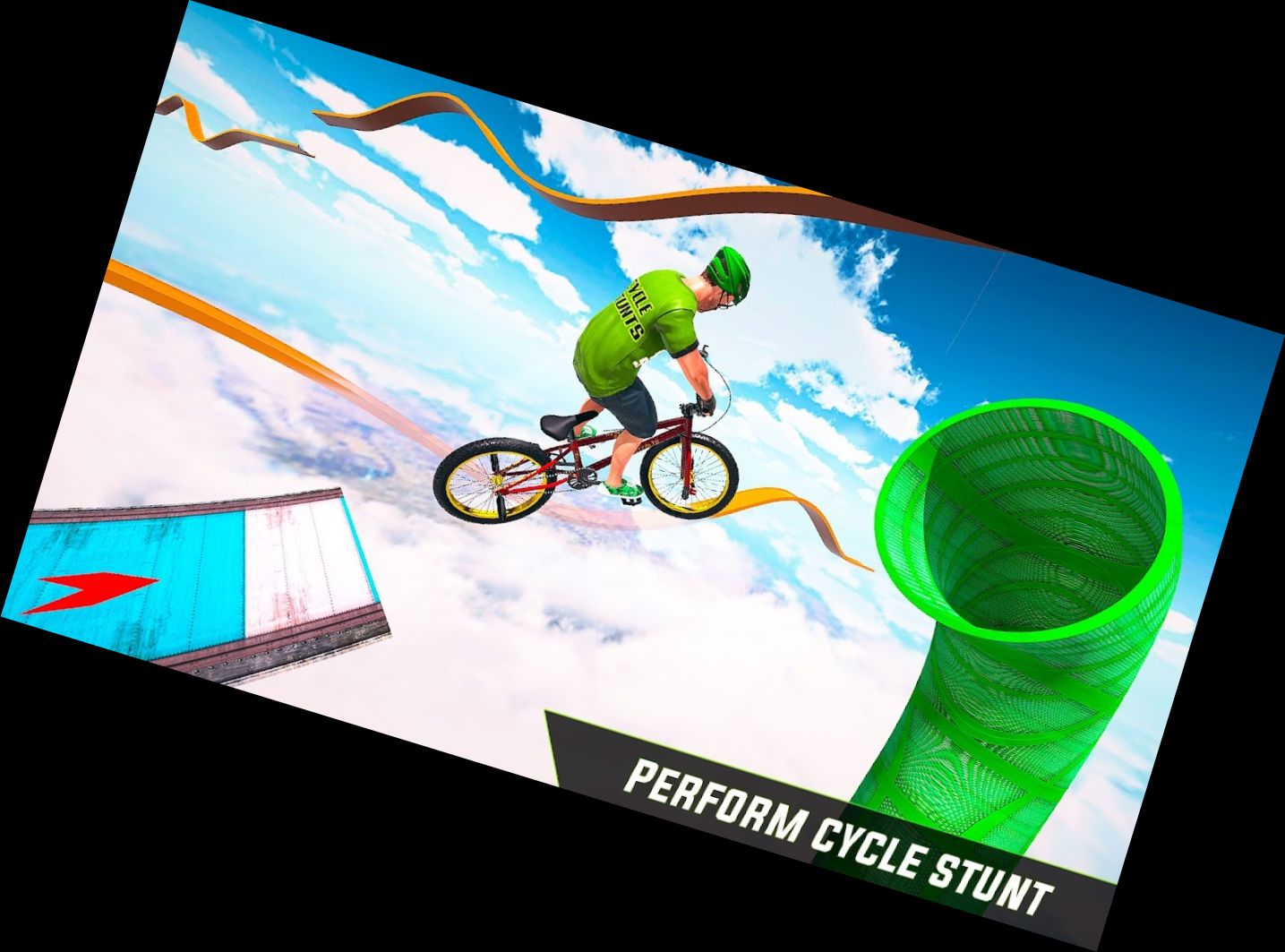 BMX-Rad-Stunt-Spiel 