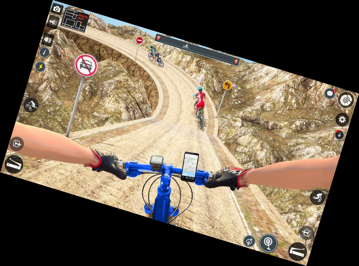 Игра BMX Велосипед