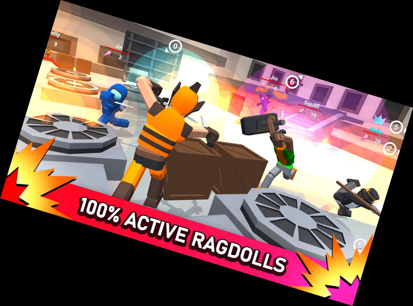 Smashgrounds.io: Puppenkampf-Arena