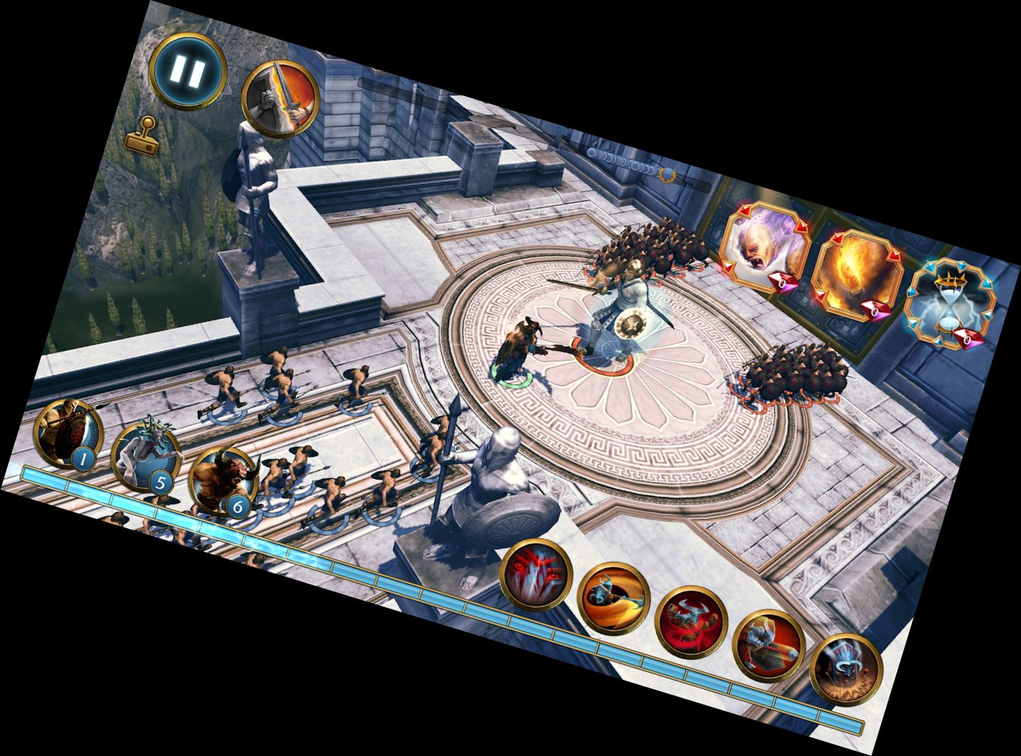 Olympus Rising: Strategie-Spiel