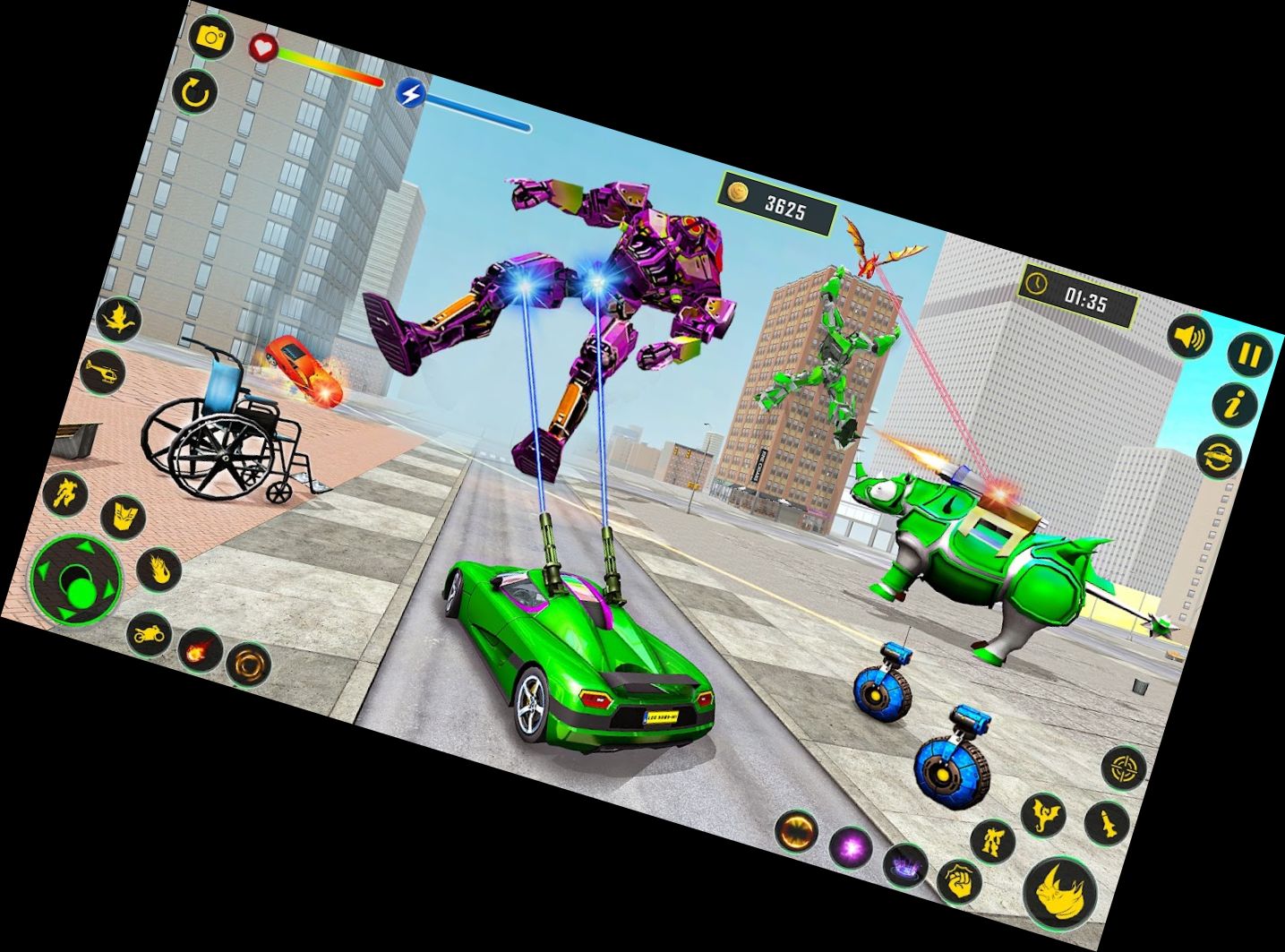 Робот Ринозавр Трансформ: Ав